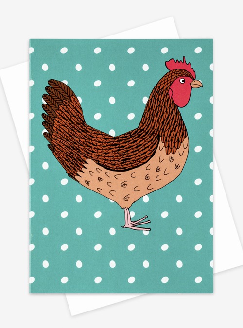 Boodle Chicken And Egg Card
