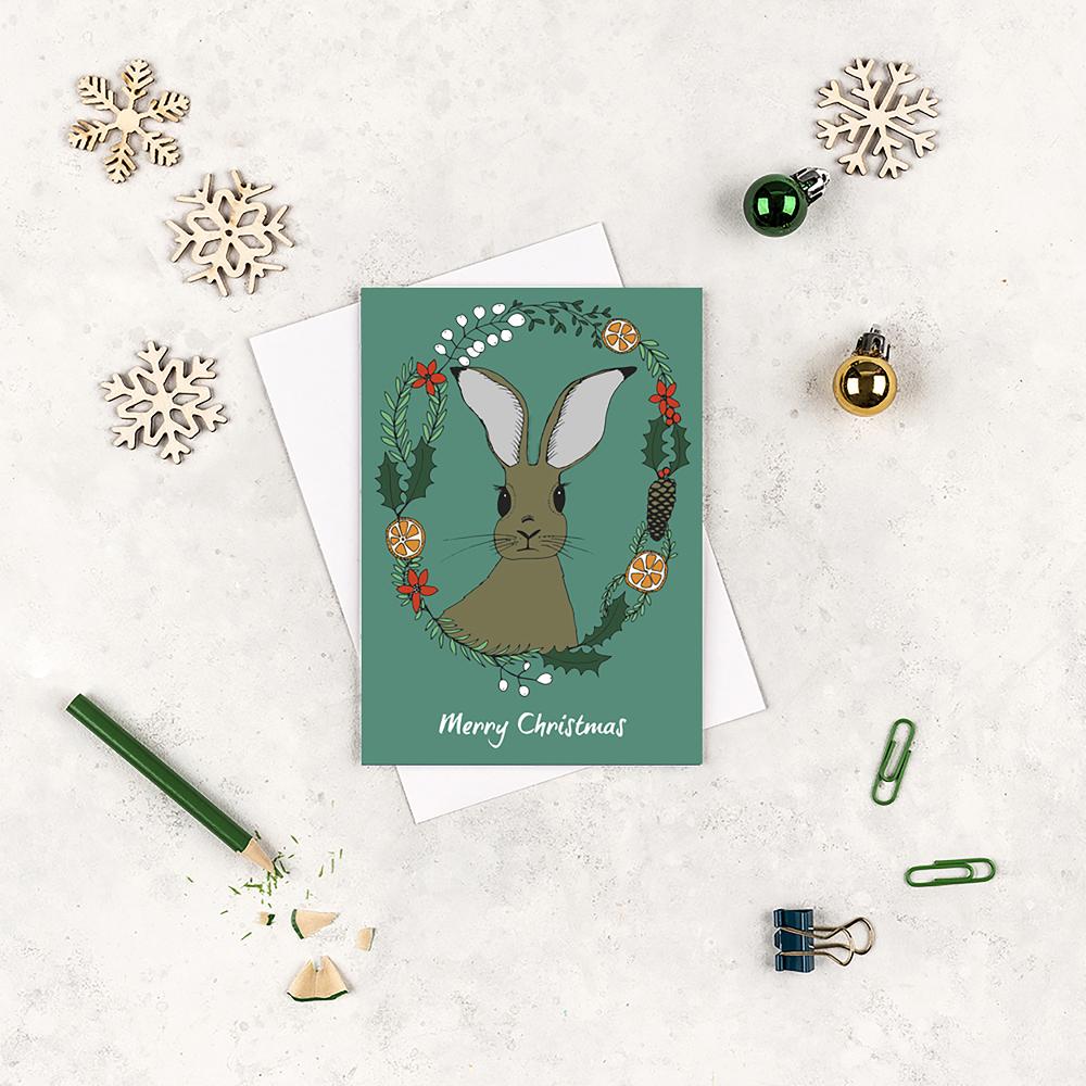 Boodle Christmas Card Pack X5