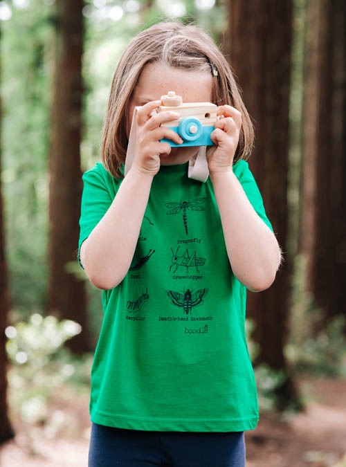 Boodle Creepy Crawly Organic Kids T-shirt