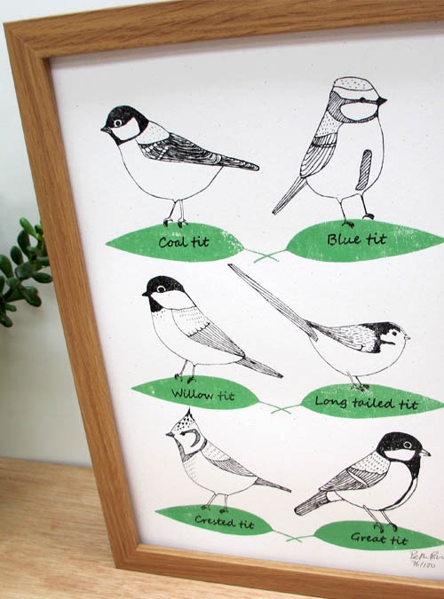 Boodle Garden Birds Art Print
