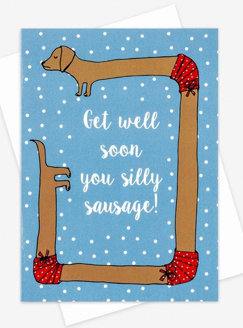 Boodle Get Well Soon Card