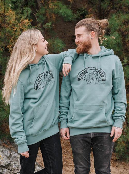 boodle HiBEARnate Mens Organic Hoody