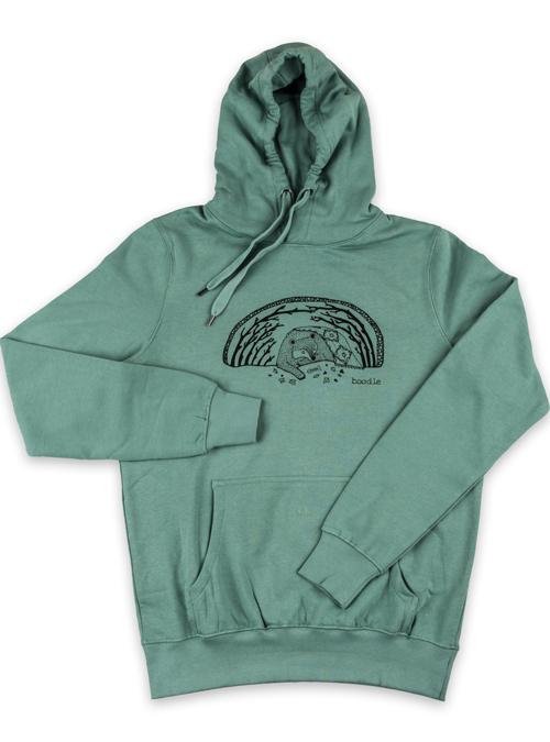 boodle HiBEARnate Mens organic Hoody