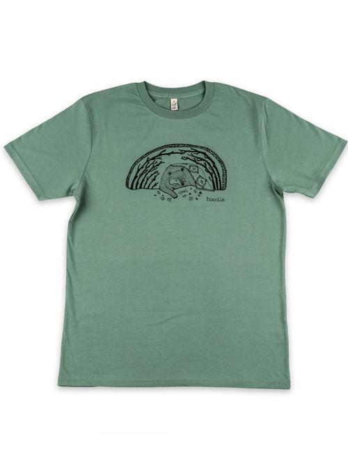 boodle HiBEARnate Mens organic T-shirt