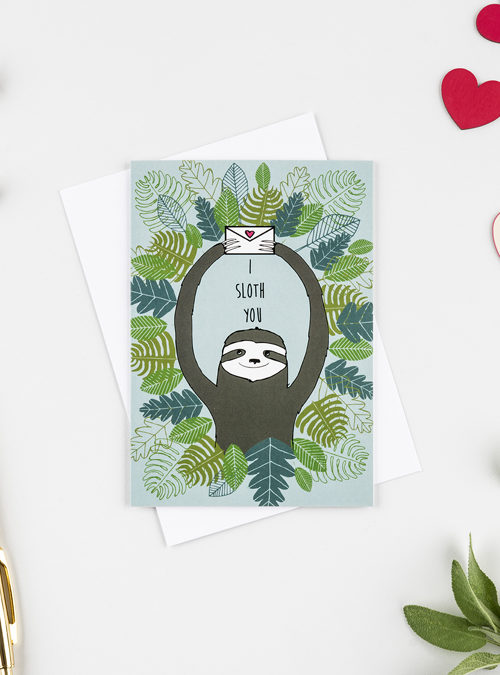 boodle I sloth you card