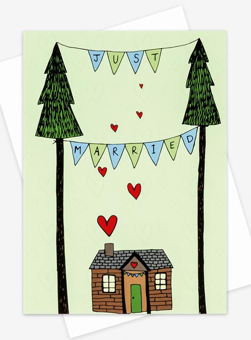 Boodle Just Married Card