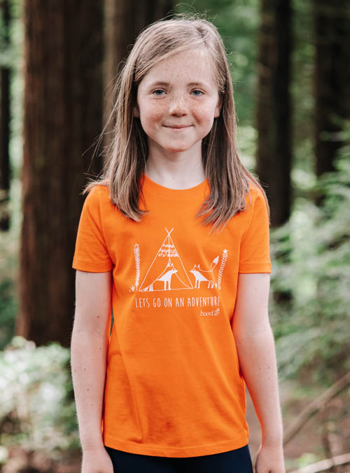Boodle Lets Go On Adventure Kids Organic T-shirt