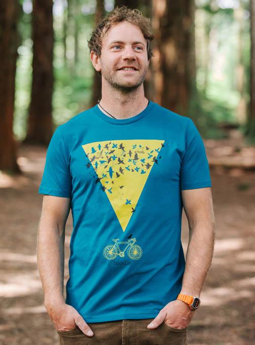 Boodle Murmuration Mens Organic T-shirt