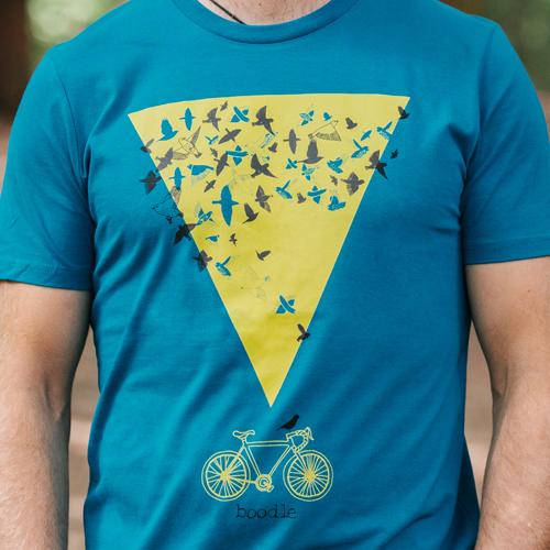Boodle Murmuration Mens Organic T-shirt