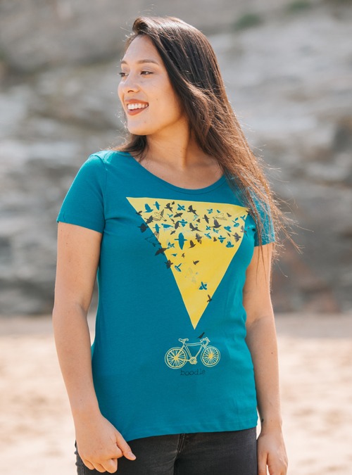Boodle Murmuration Womens Organic T-shirt