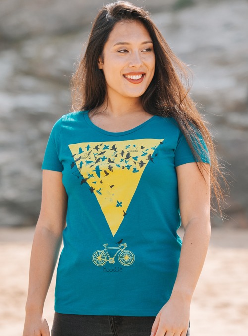 Boodle Murmuration Womens Organic T-shirt