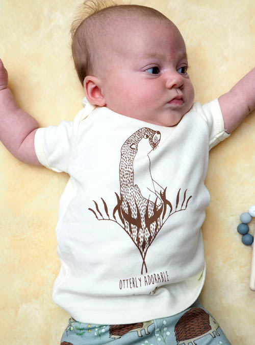 Boodle ‘Otterly Adorable’ Baby T-shirt