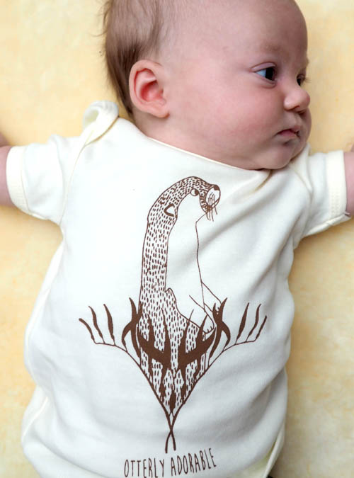 Boodle ‘Otterly Adorable’ Baby T-shirt