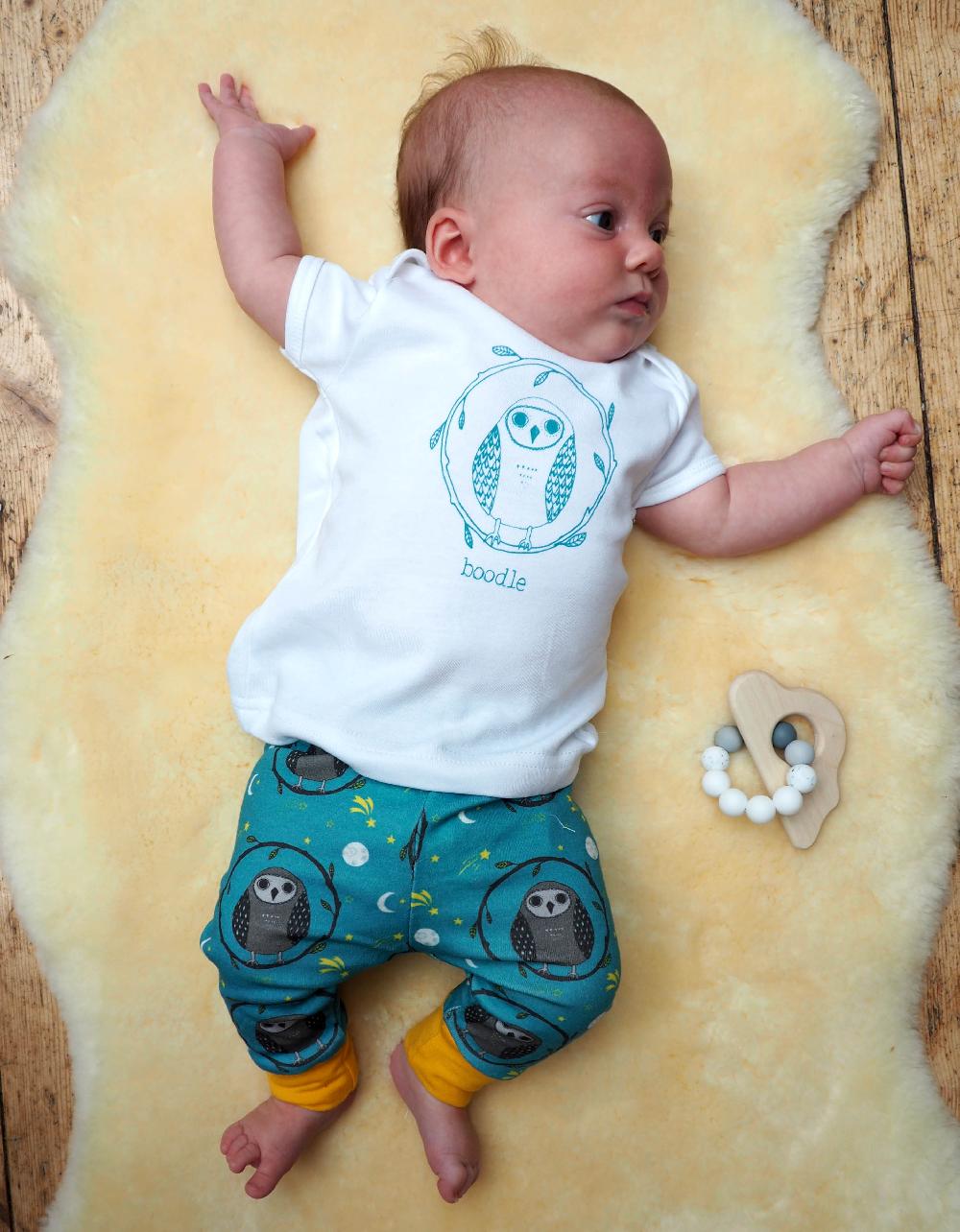 Boodle Owl Baby Leggings