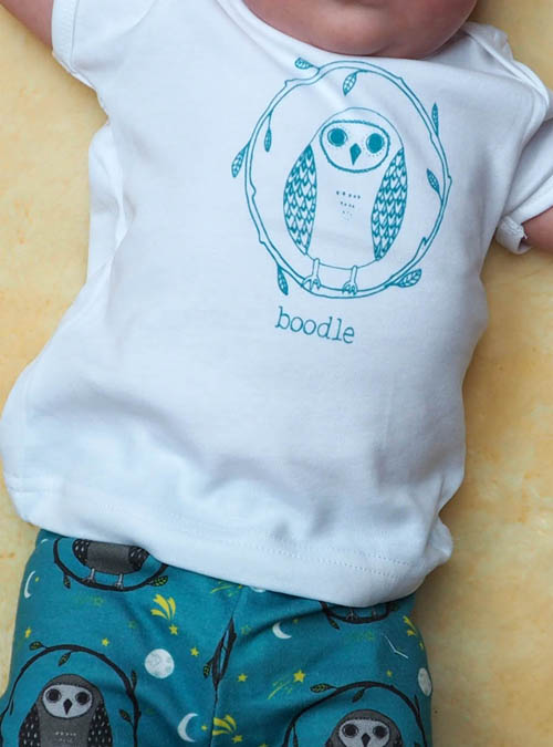 Boodle Owl Baby T-shirt
