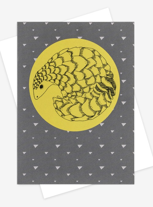 Boodle Pangolin Card