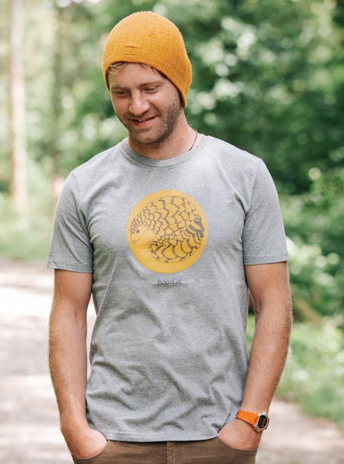 Boodle Pangolin Mens Organic T-shirt