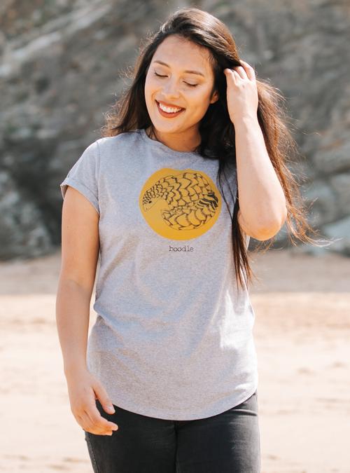 Boodle Pangolin Womens Organic T-shirt