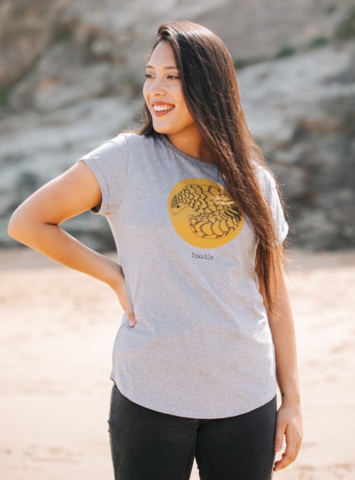 Boodle Pangolin Womens Organic T-shirt