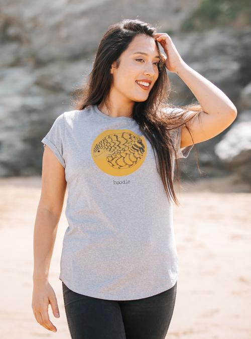Boodle Pangolin Womens Organic T-shirt