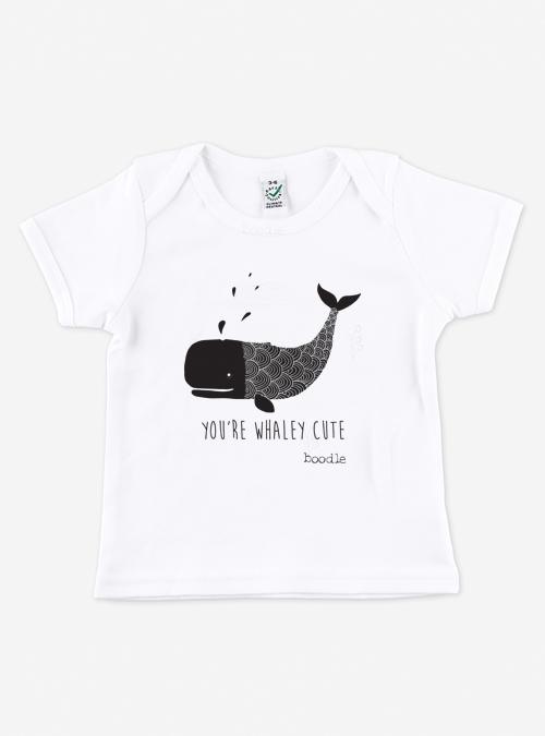 boodle SALE ‘Whaley cute’ baby T-Shirt