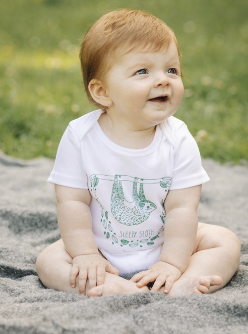 Boodle ‘Sleepy Sloth’ Baby Grow