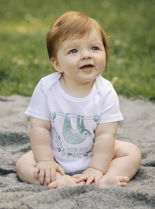 Boodle ‘Sleepy Sloth’ Baby Grow