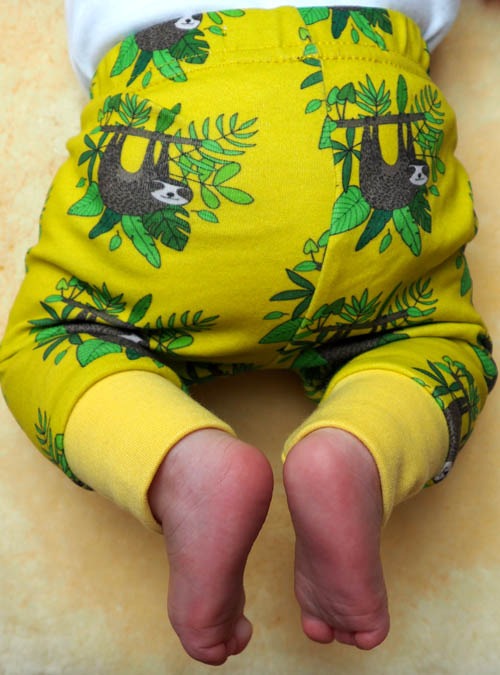 Boodle Sloth Organic Baby Leggings
