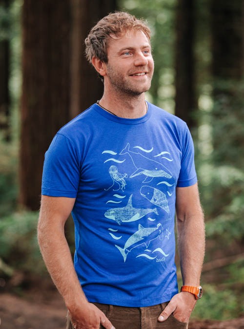 Boodle Under The Sea Mens Bamboo T-shirt