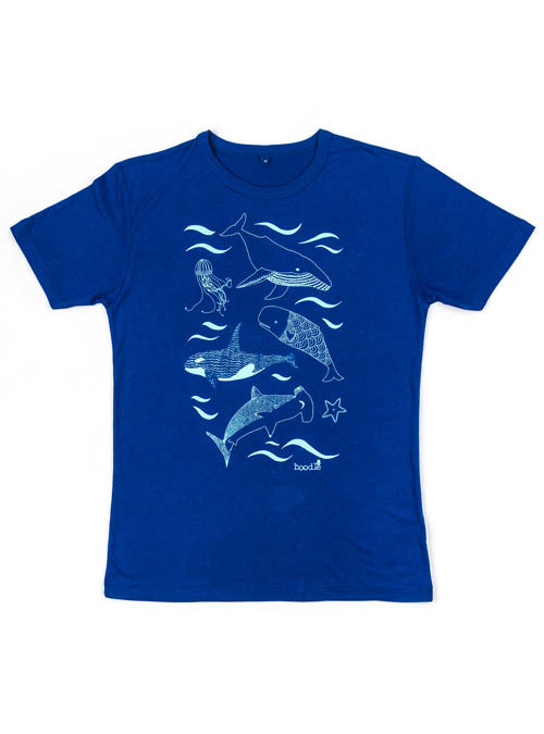 boodle Under the sea mens bamboo T-shirt