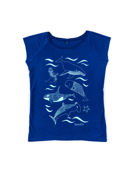 boodle Under the sea womens bamboo T-shirt
