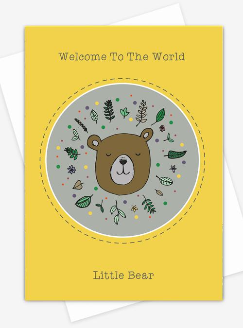 Boodle Welcome To The World Card