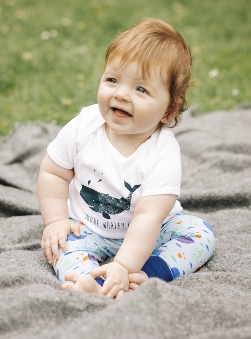 Boodle ‘Whaley Cute’ Baby T-Shirt