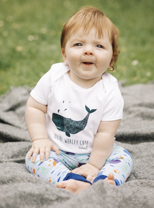 Boodle ‘Whaley Cute’ Baby T-Shirt