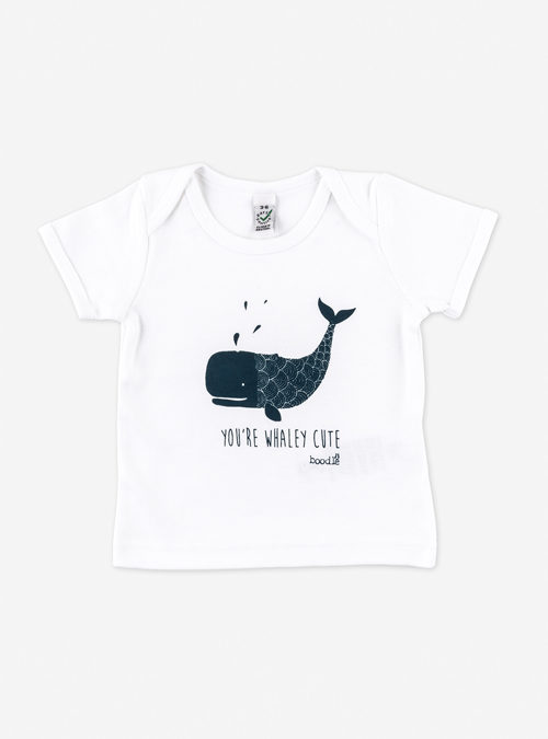 boodle ‘Whaley cute’ baby T-Shirt