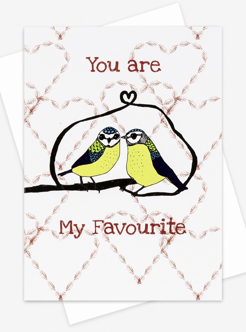 Boodle You Are My Favourite Card