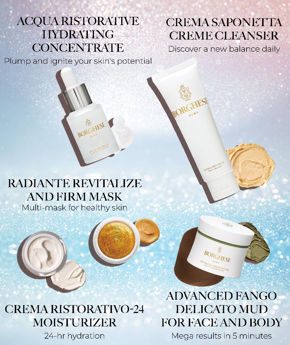 Borghese Routine Radiance 5-Piece Skincare Set
