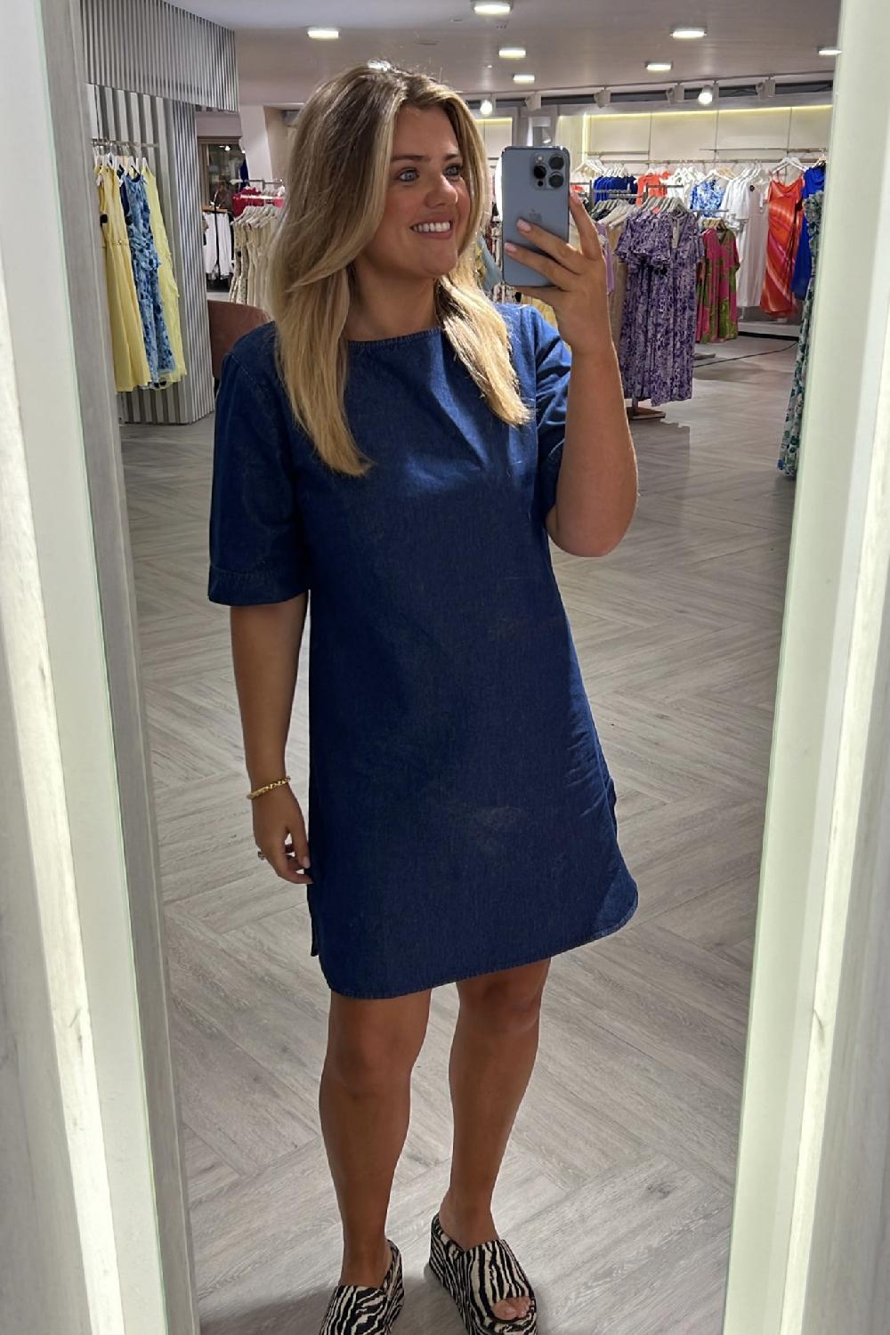 Born Tenim Medium Blue Dress