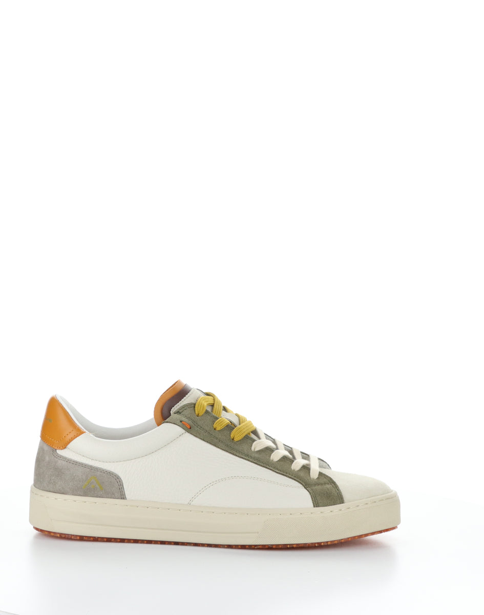 Bos. & Co. 11218 1872AM BEIGE/ORANGE Round Toe Shoes