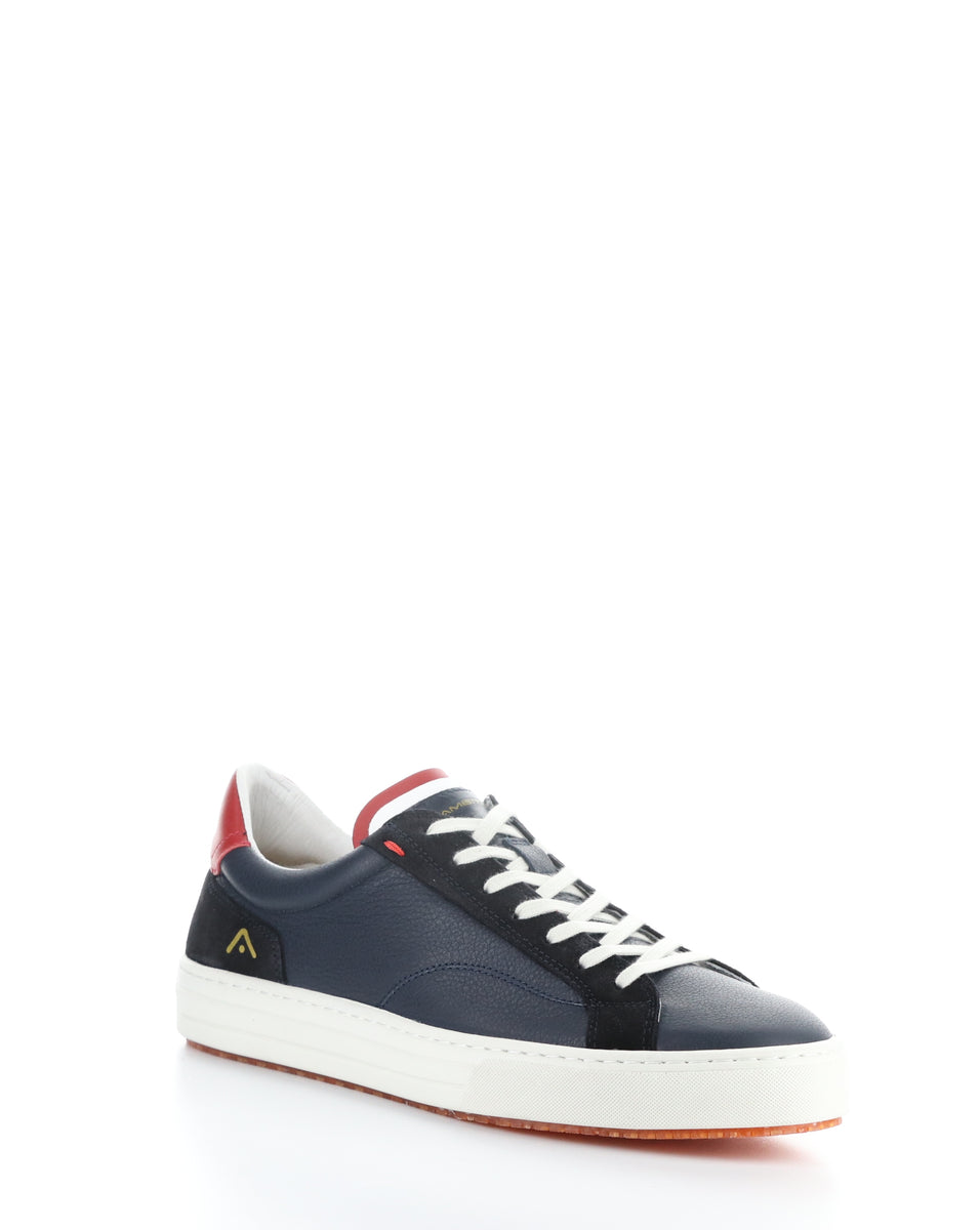 bos. & co. 11218 NAVY/WHITE/RED Lace-up Shoes