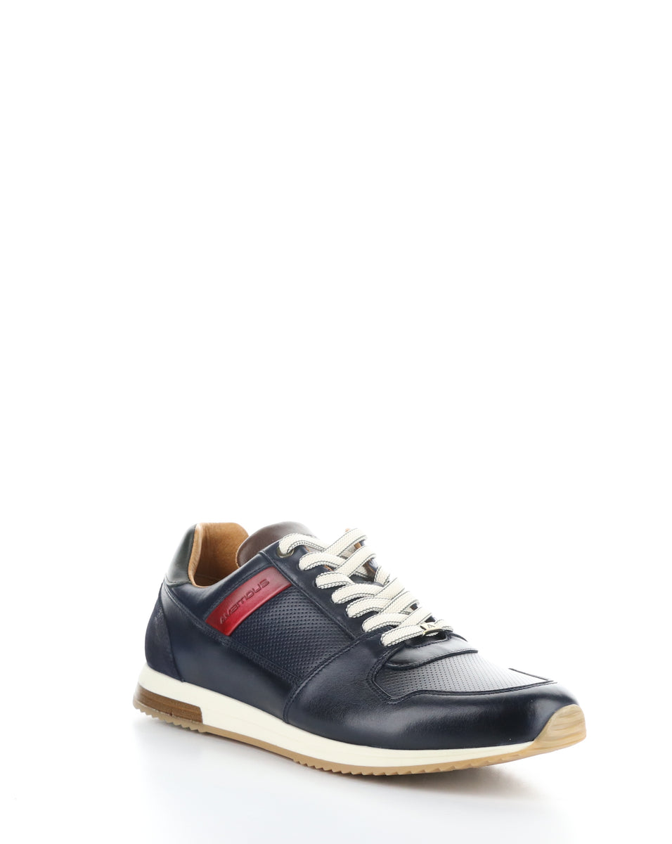 bos. & co. 11240 6810AM NAVY Round Toe Shoes