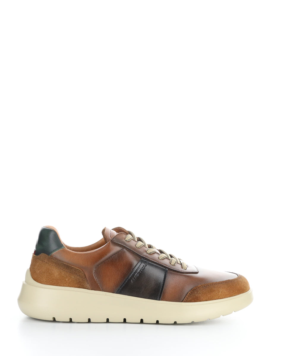 Bos. & Co. 12981B COGNAC/BROWN Lace-up Shoes