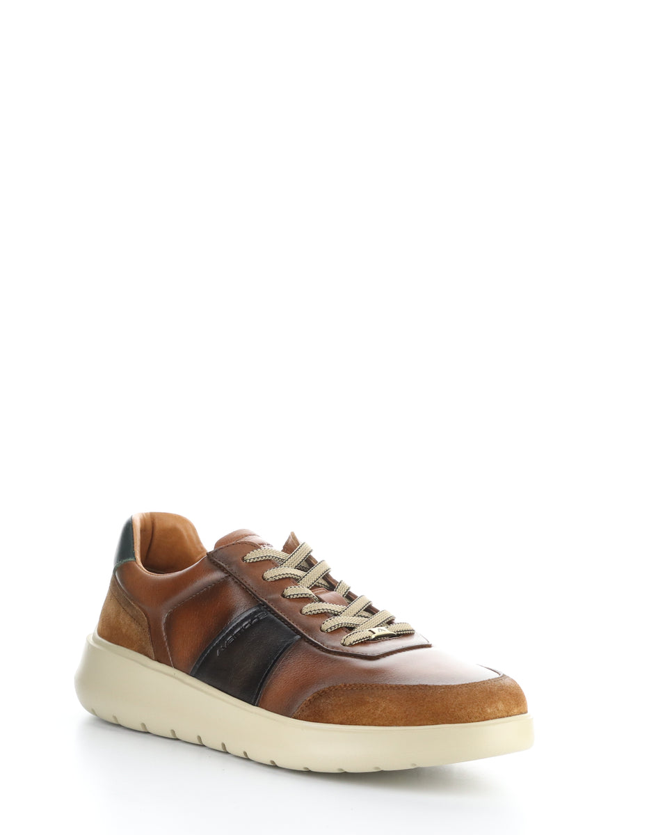 bos. & co. 12981B COGNAC/BROWN Lace-up Shoes