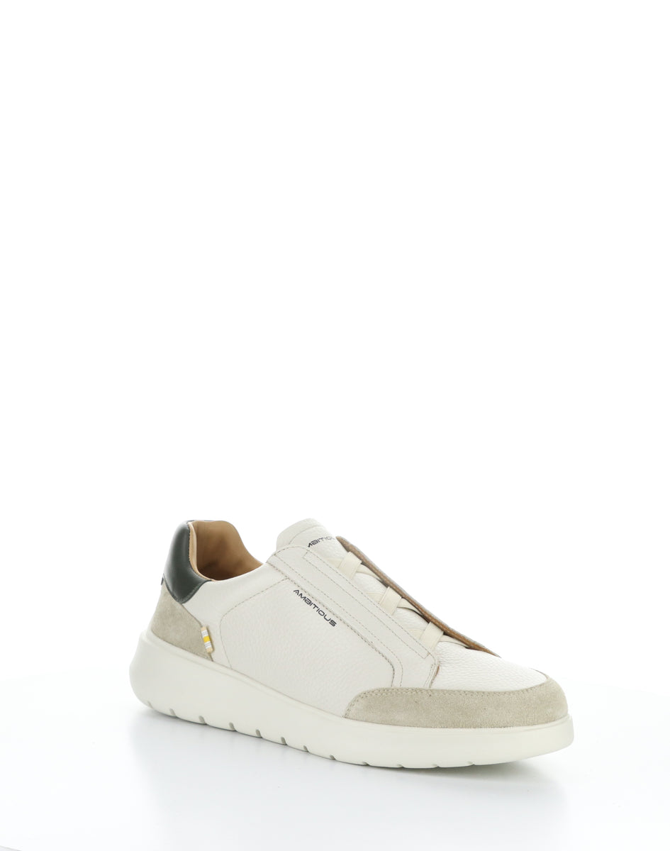 bos. & co. 13721A 7333AM COMBI BEIGE Round Toe Shoes