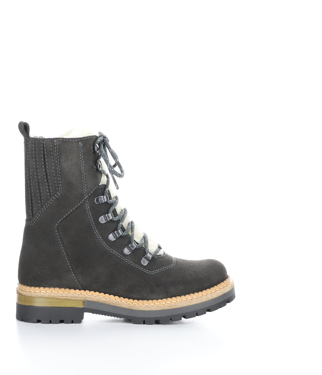 Bos. & Co. ADA GREY Round Toe Boots