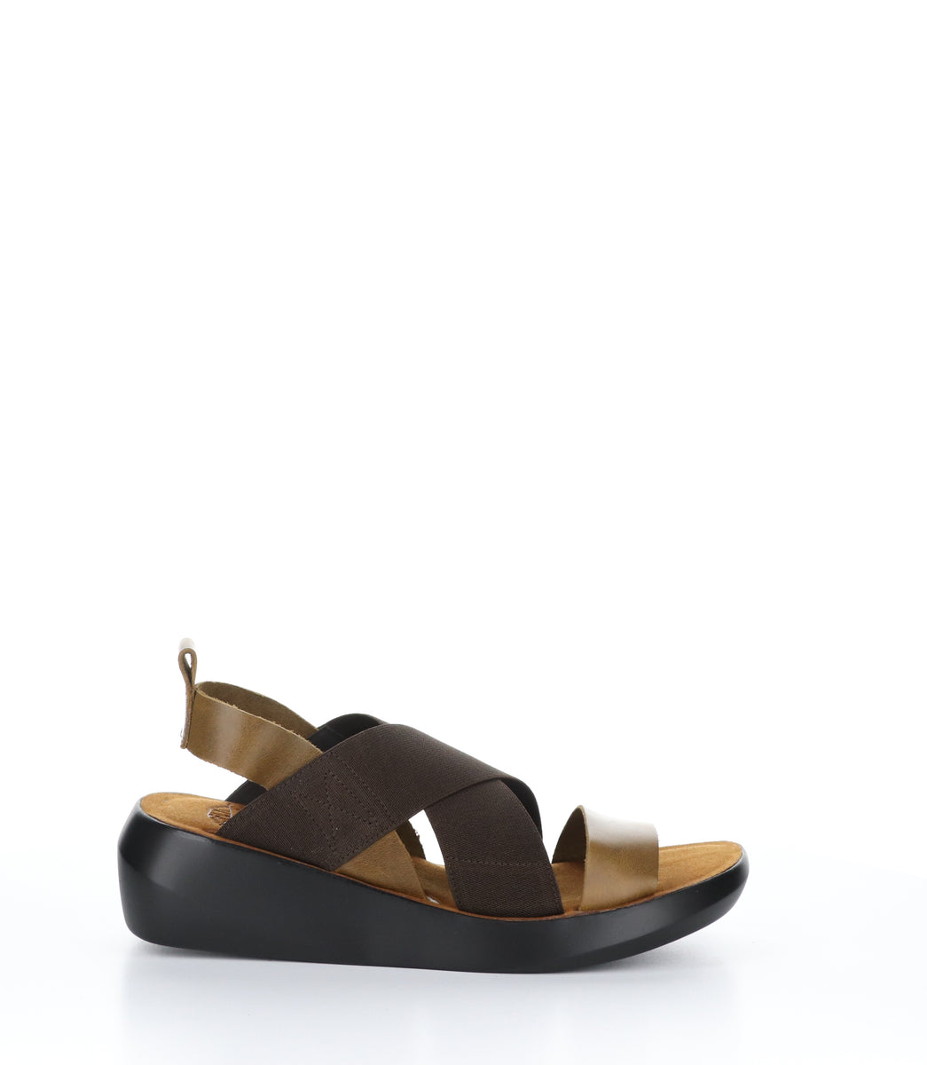 Bos. & Co. BAJI848FLY CAMEL Wedge Sandals