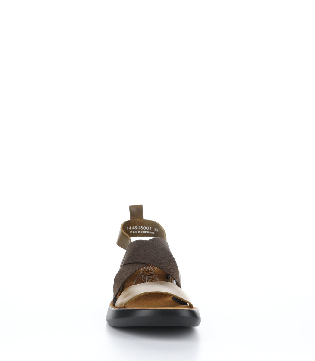 Bos. & Co. BAJI848FLY CAMEL Wedge Sandals