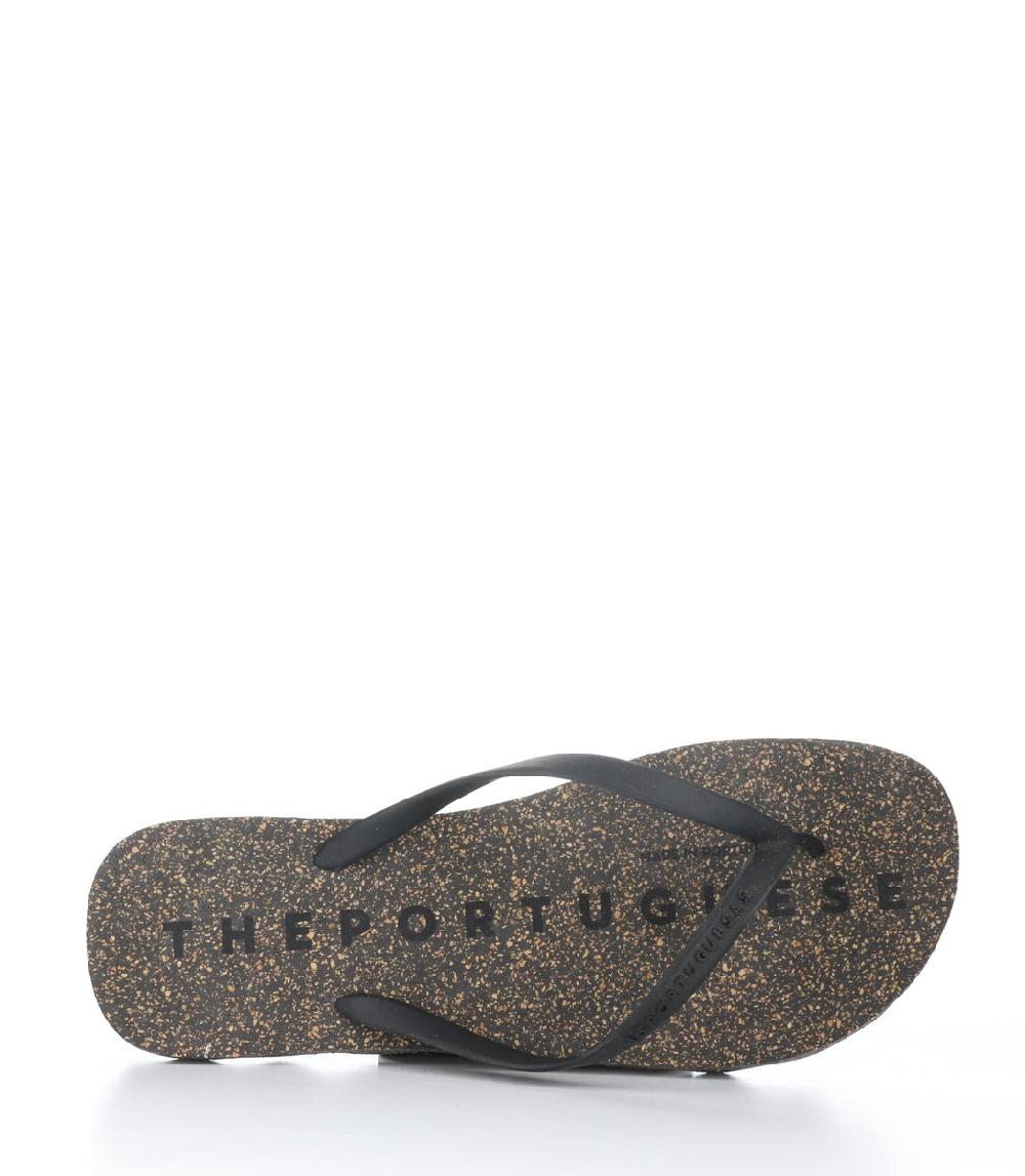 bos. & co. BASE117ASPM BLACK Round Toe Shoes