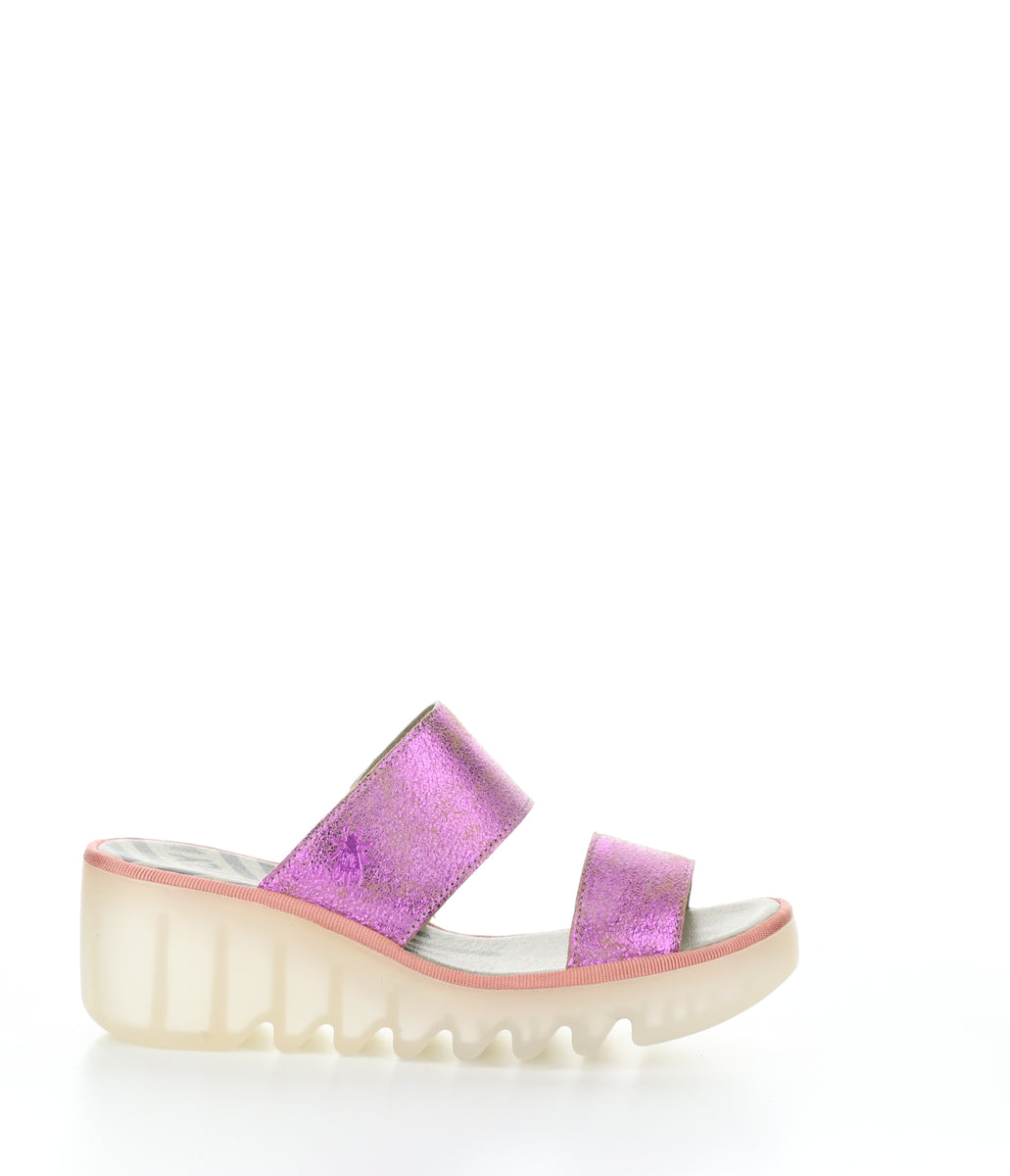 Bos. & Co. BESY357FLY PINK Wedge Sandals