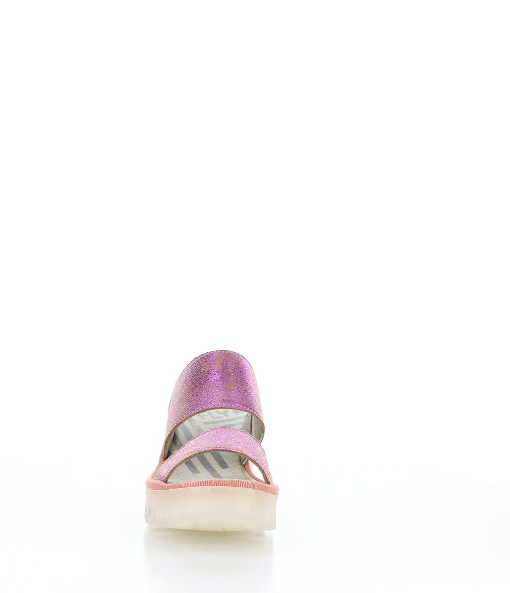 Bos. & Co. BESY357FLY PINK Wedge Sandals